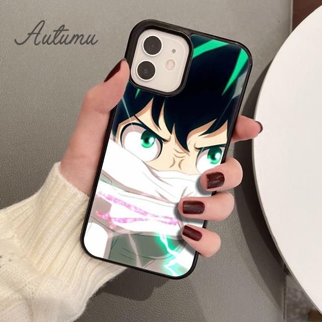 My Hero Academia Cartoon Anime Japan Phone Case for iPhone 11 12 13 14 Pro Max Mini XR XS SE 2020 7 8 Plus Samsung S21 S22 Cover