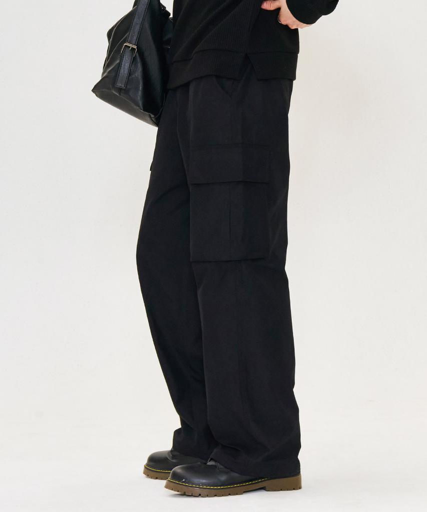 CHASECULT Men'S Wide Cargo Pants - Black