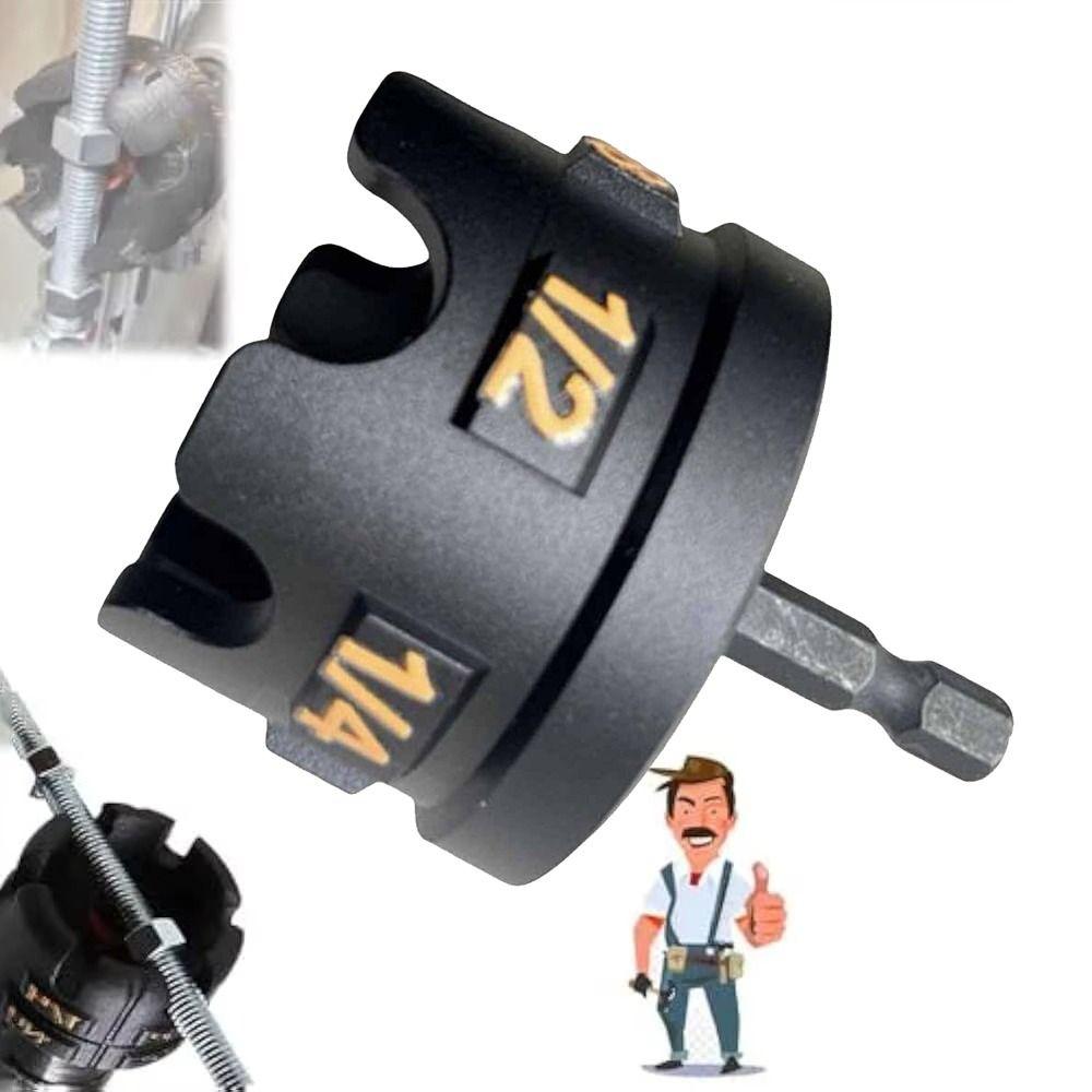 Adjustable Nut Drill Bit Socket Wrench 1/2 1/4 3/8 Removal Bolt Extraction Tool  Bolt Removal