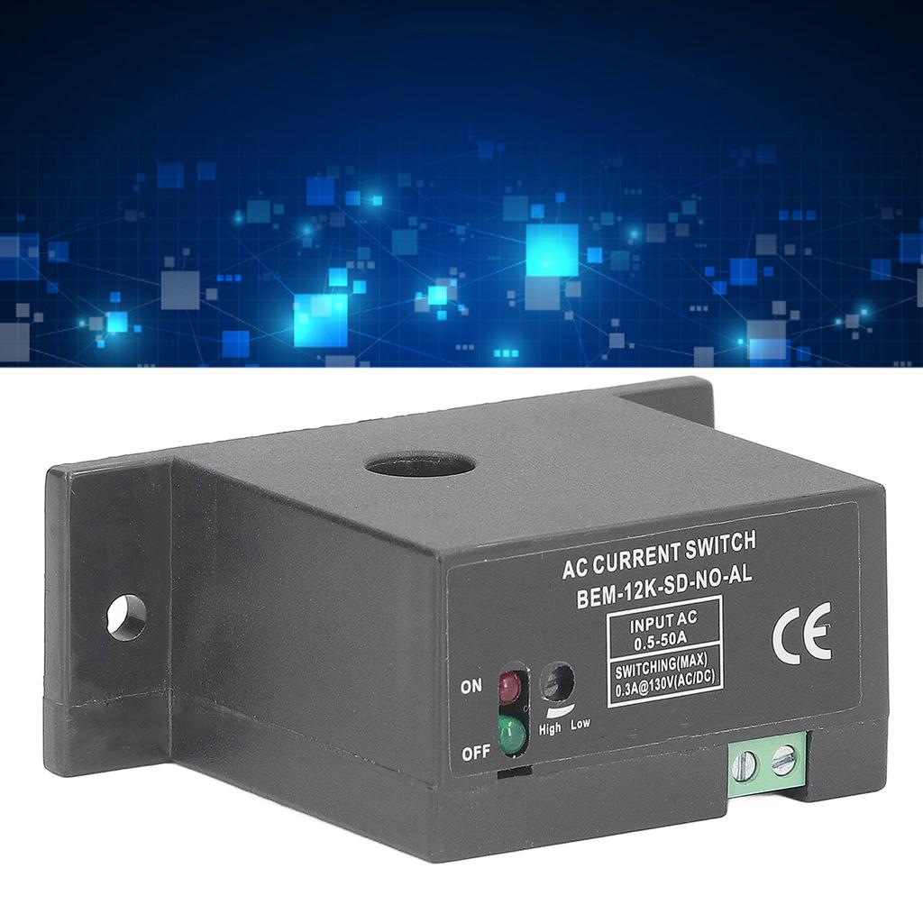 BERM AC Current Sensing Switch Normally Open Miniature Current Transformer Switch 0.5‑50A