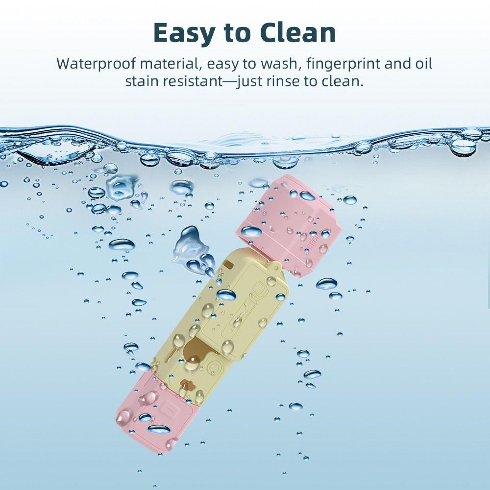 Silicone Protective Case Set Handle Protector for DJI Osmo Pocket 3 Action Camera Accessories