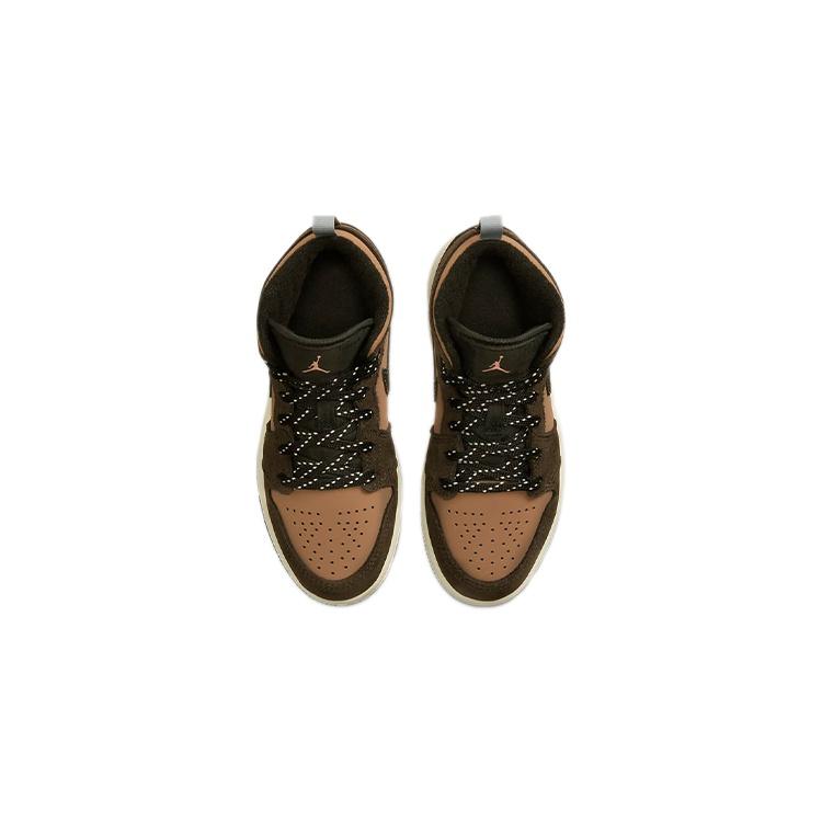 (PS) Air Jordan 1 Mid SE 'Earth Tone' Enfant DC7249-200
