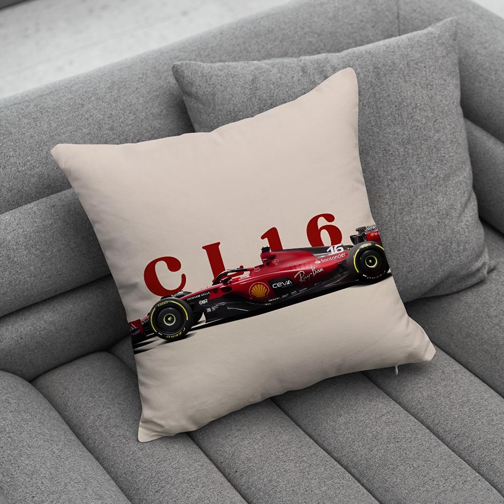 F1 16 CCharles LLeclerc Pillow Case Soft Cushion Cases for Farmhouse Sofa Decor Home Decorations and Protector