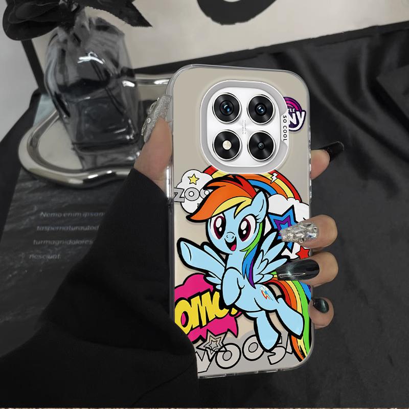 My Little P-Pony Case for Xiaomi Redmi Note 14 13 12 10 Pro Plus 11S 14C 13C 12C 9C 11S K70 K60 A2 A1 Turbo 4 Acrylic Hard Cover