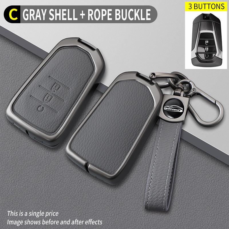 Isuzu D-Max and mu-X Premium Metal Key Cover for Lingtuo Ruimai Pickup – Men's High-End Car Shell Buckle