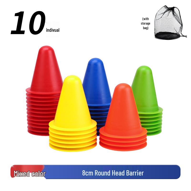 Multi-sport Training Cones: Football, Obstacle, Basketball, Ice Cream Style