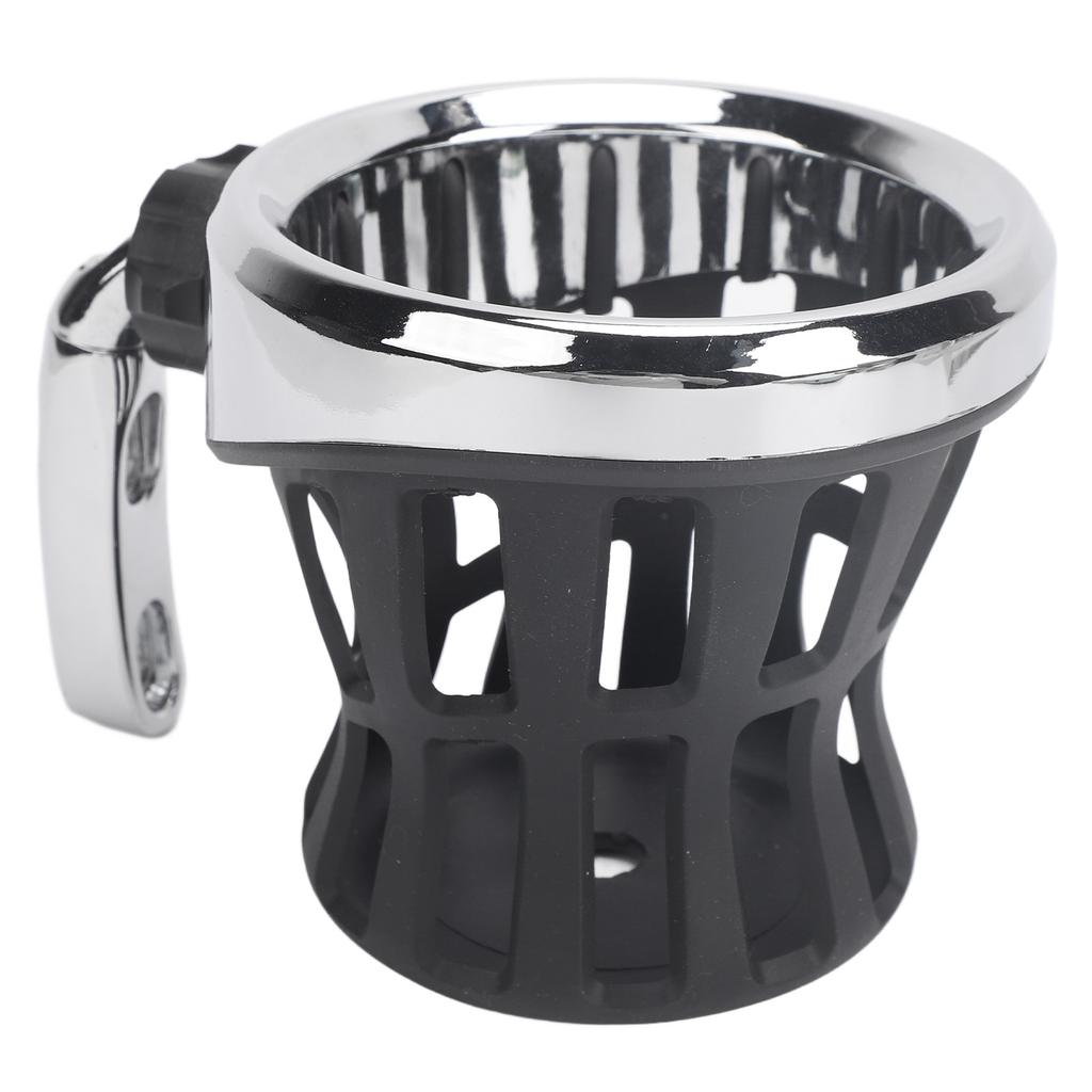 Motorcycle Drink Holder Chrome Plated Universal Handlebar Mount Cup Holder for Goldwing GL 1800 F6B