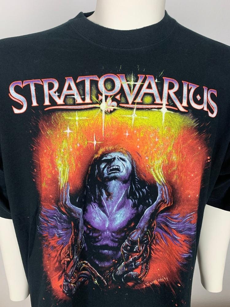 

Новая Stratovarius Подарок для фанатов Унисекс S-5XL Футболка 9D279 Унисекс Футболка L
