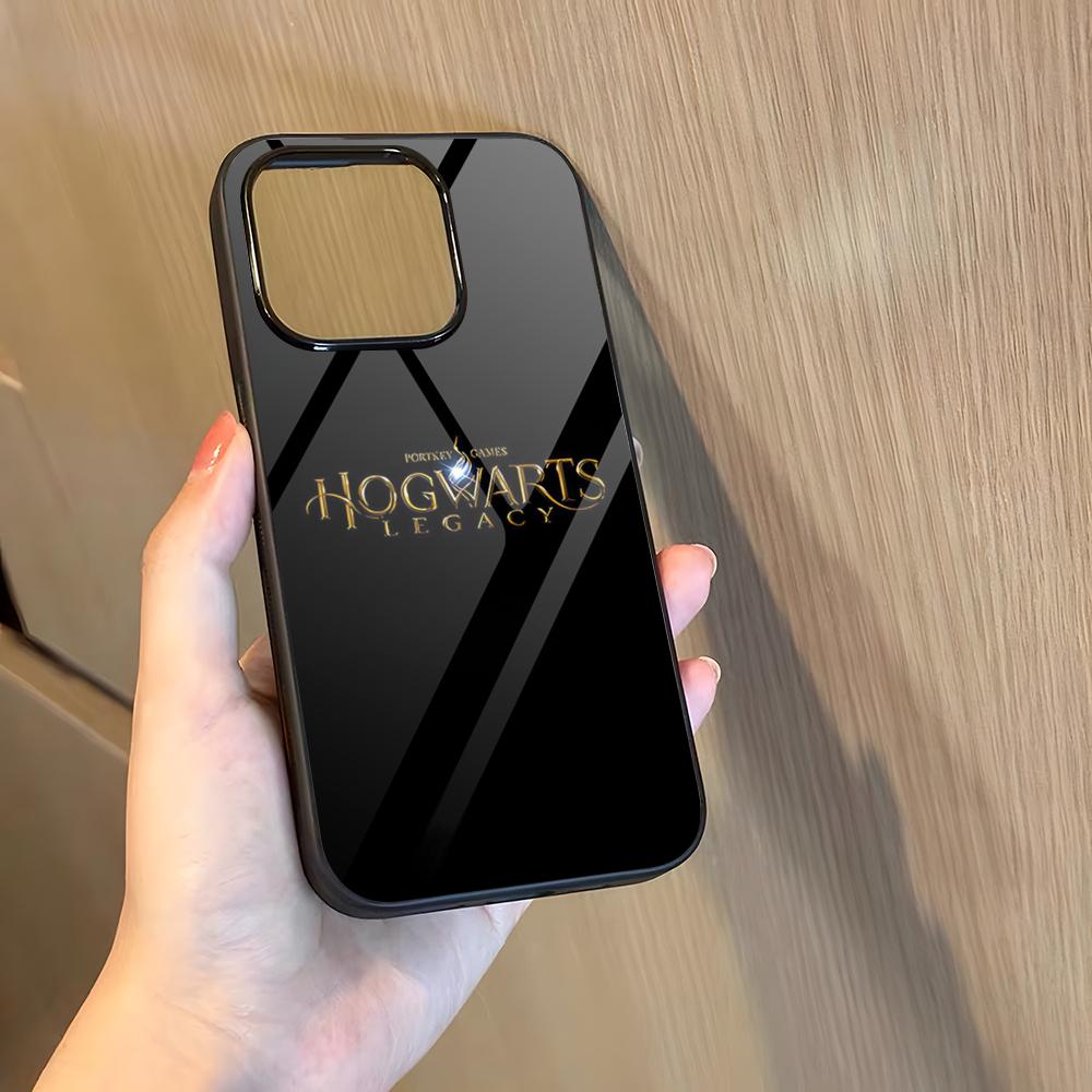 H-Hogwartss Legacy Phone Case For 17 Pro Max iPhone 18 16 Plus 15 Pro Max 14 12 11 13 Mini X Xs XR PC+TPU Cover