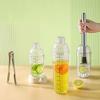 Cocktail Shaker Set with Built-in Strainer Measuring Jigger Cocktail Muddler and Mixing Spoon Bar Tool Set for Bar Home Use