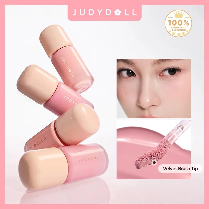 JUDYDOLL LIQUID BLUSH SERUM, Atmosphere-enhancing Contour & Brightening Liquid, Blush-expanding Shade, Watery Nude Tone