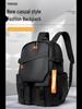 Versatile Large Capacity Nylon Backpack for Junior High School Students - Unisex Casual & Computer Compatible