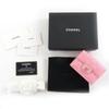 Great CHANEL Tri-fold wallet Classic small flap wallet pink Caviar skin AP0230 Used