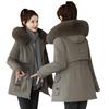 Fleece and Thicker Pie Overcome Women's Clothing Winter New Short Big Fur Collar Cotton-padded Coat