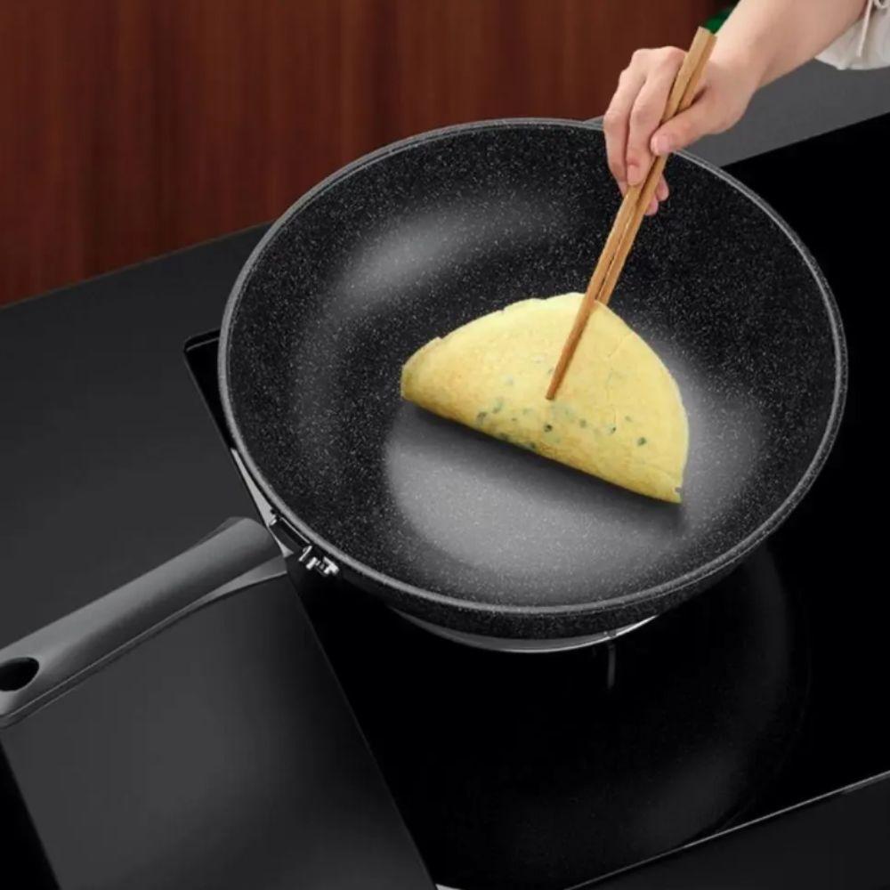 Non-Stick Frying Pan Universal Skillet Multifunctional Wok  Steak