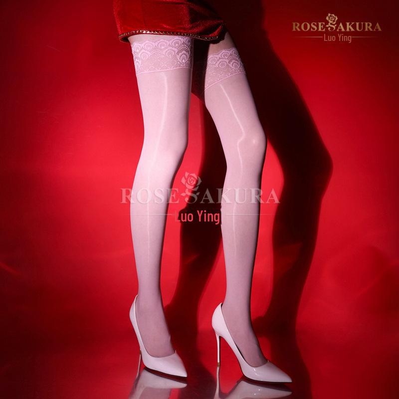 

Чулки для лошадей Luoying 8370, шелковистые, черные, маслянистые, высокие One Size