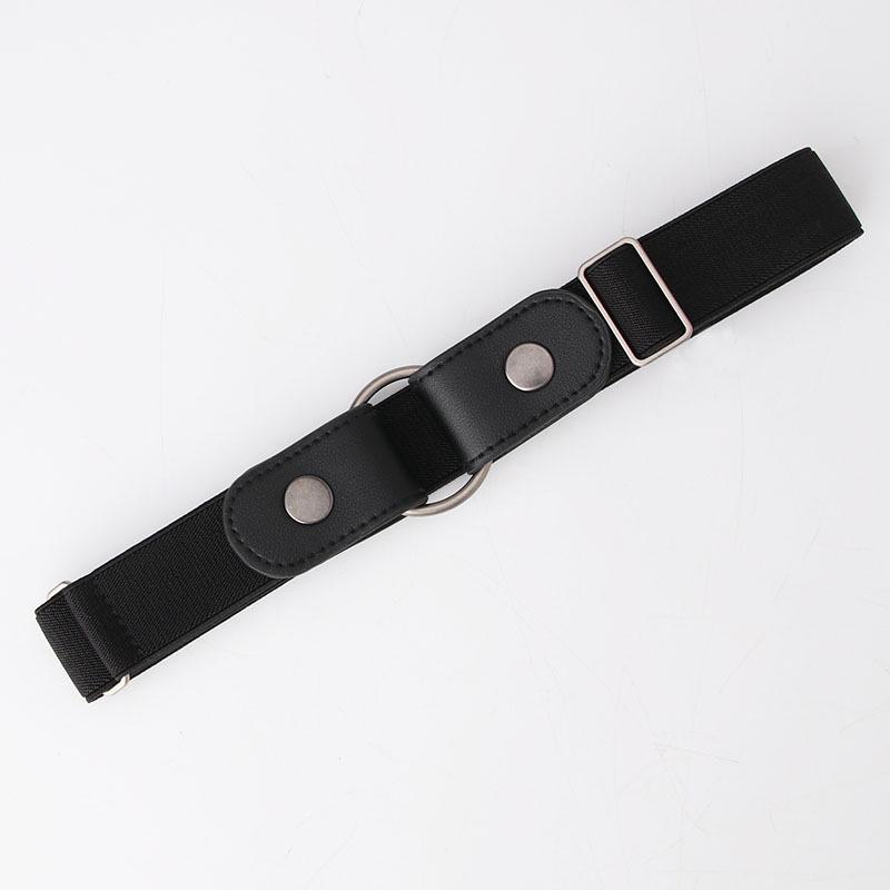

Жіночий еластичний невидимий пояс для джинсів 3.2 cm Wide 90 cm Long чорний