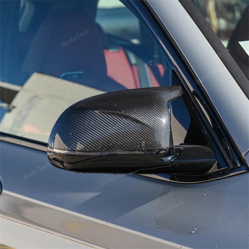For BMW X3M F97 X4M F98 2019-2024 Replacement Carbon Fiber Side Mirror Cover Caps for BMW X5M F95 X6M F96 2020-2024