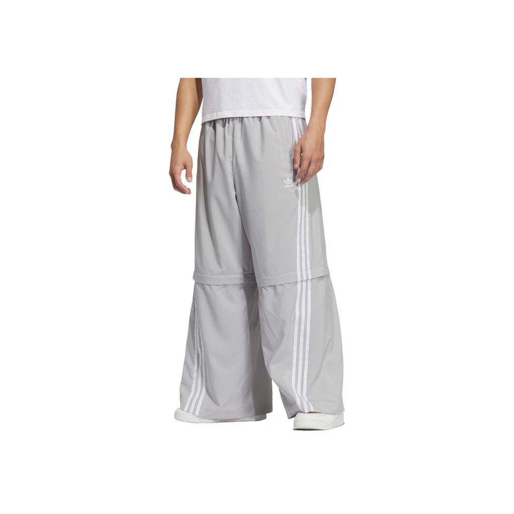 Adidas Originals Adilenium Tracksuit Bottoms Soft Comfortable Simple Versatile Solid Color Casual Pants Unisex Bottoms Light-Gray KD8212