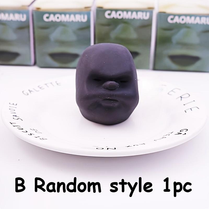 Humorous And Whimsical Facial Expression Stress Balls Easily Squeezable And Stretchable with a Slow Rebound Texture Playful Gift