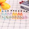 10Pcs 1/12 Dollhouse Miniature Resin Beer Bottle Simulation Wine Bottle Model