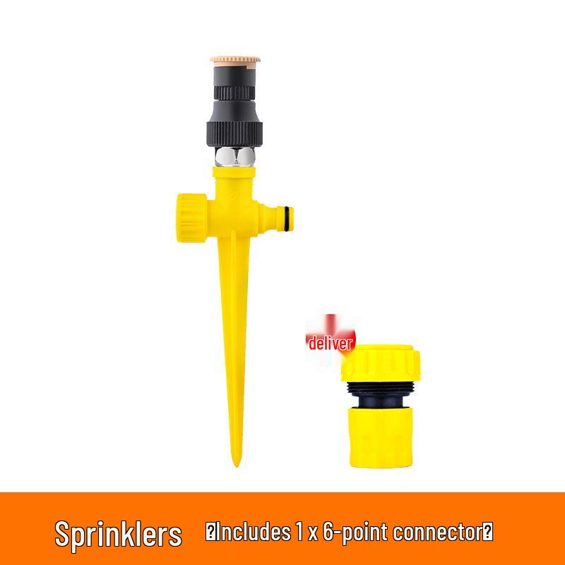 360° Adjustable Automatic Lawn & Garden Sprinkler Head