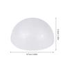 100Pcs Foam Semicircle Half Ball DIY Craft Material White Christmas Decoration Flower Arrangement Supplies Children Painting