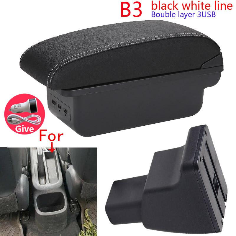 Car Armrest For Hyundai I10 Armrest Box Center Storage Box Interface Decoration Accessories Interior Retrofit Part