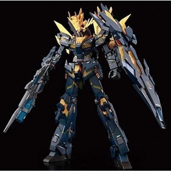 BANDAI MG 1/100 RX-0[N] Unicorn Gundam 2nd Unit Banshee Norn Model Kit (Premium Bandai Limited) black 39.4x31.39x13.72cm