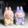 5-1pcs PopMart Monster Labubu V1 V2 Sit Party Transparent Protective Shell Doll Protective Doll Clothes Outfit Doll Accessories