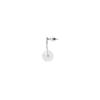 Bien Vetu 12Mm Carved White Quartz Drop Earrings