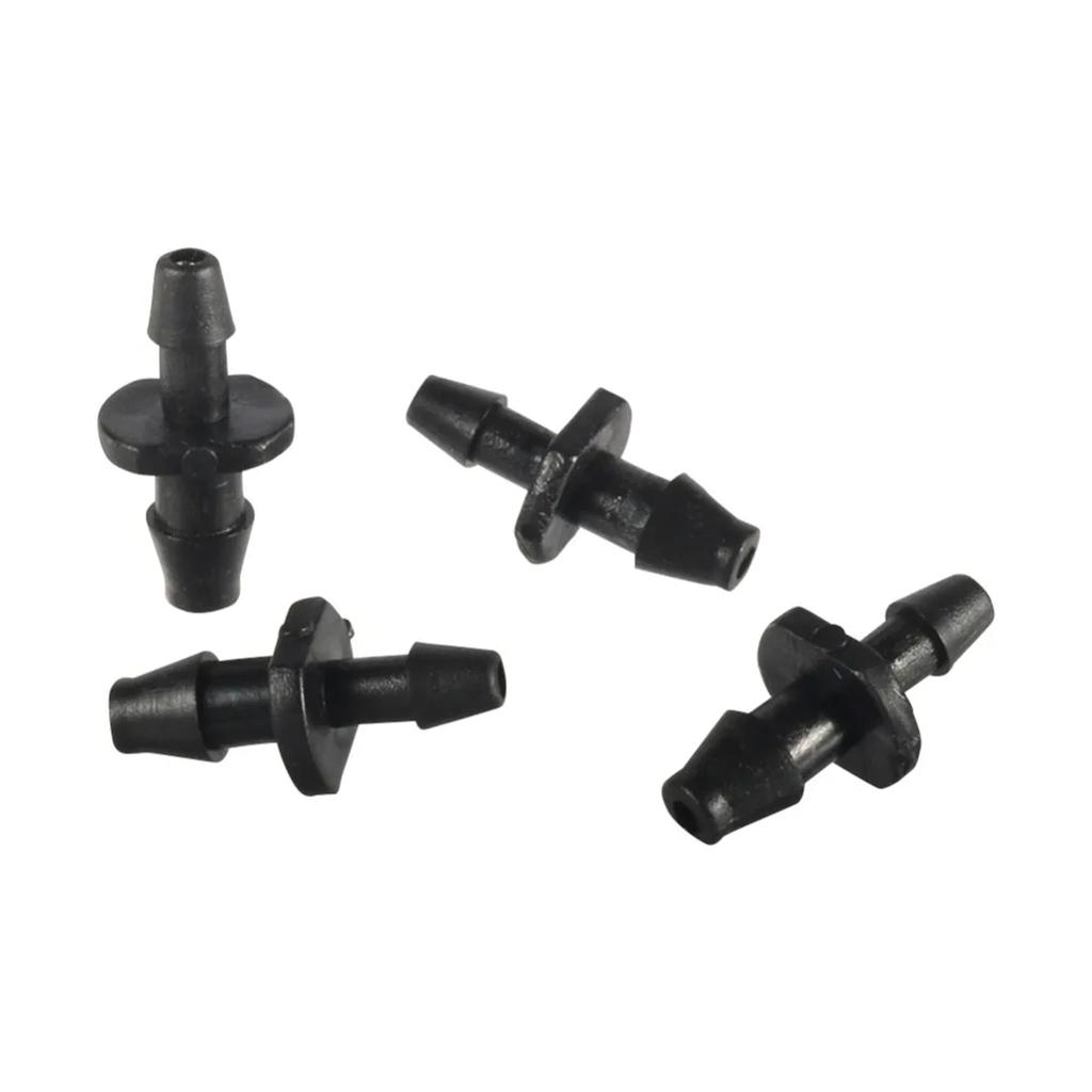 3/5mm To 4/7mm Hose Splitters Barbed Straight Tee 4-Way 6-Way Water Shunt Connectors Micro-Sprinkler Drip Irrigation Accessories