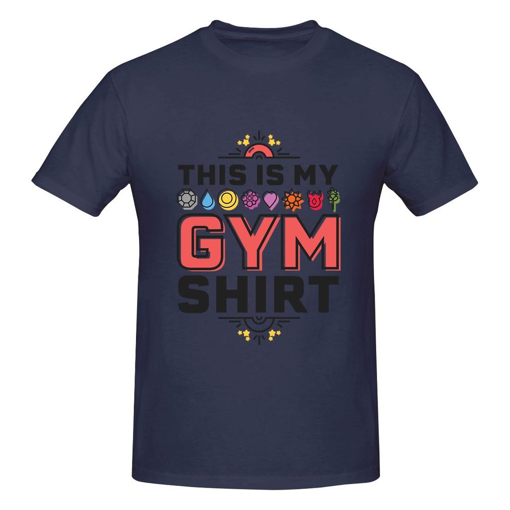 This Is My Gym Shirt Basic Tshirt Fresh Girlish Feeling Morandi Colors Cotton Tee
