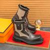 Leather Boots For Man Genuine Leather Big Size Boots  Designer Formal Shoes Casual Boots Fashion Business
