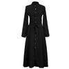 Women's Casual Loose Long Shirt Long Sleeved Long Sleeved Solid Color Shirt Dress