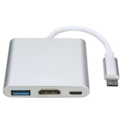 10Gbps USB 3.1 Type-C To 4K HDMI USB 3.0 HUB USB-C Charging Port For MacBook Adapter Cable