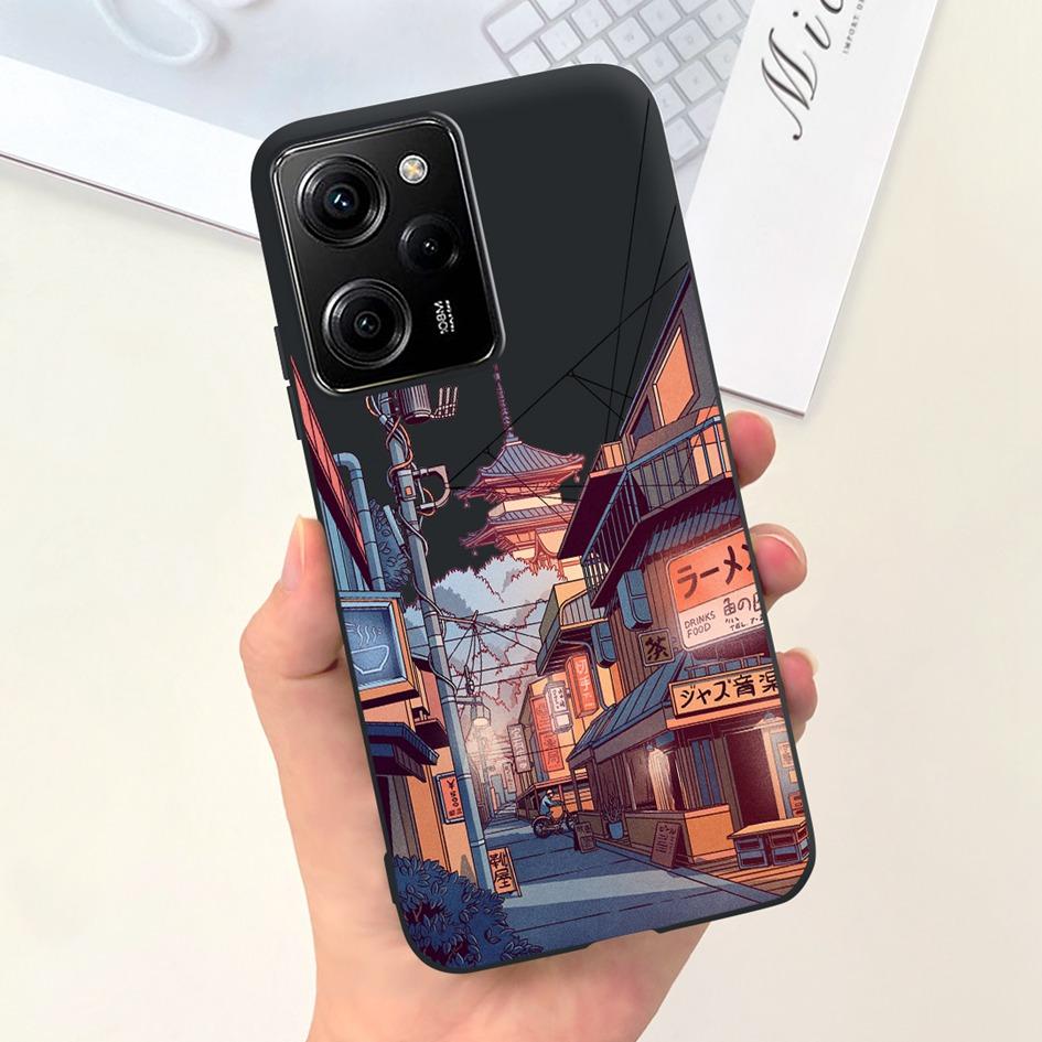 For Xiaomi Poco X5 Pro 5G Case Shockproof Silicone Fashion Pattern Soft Slim Back Cover For Xiaomi Poco X5 X 5 PocoX5 X5Pro Capa