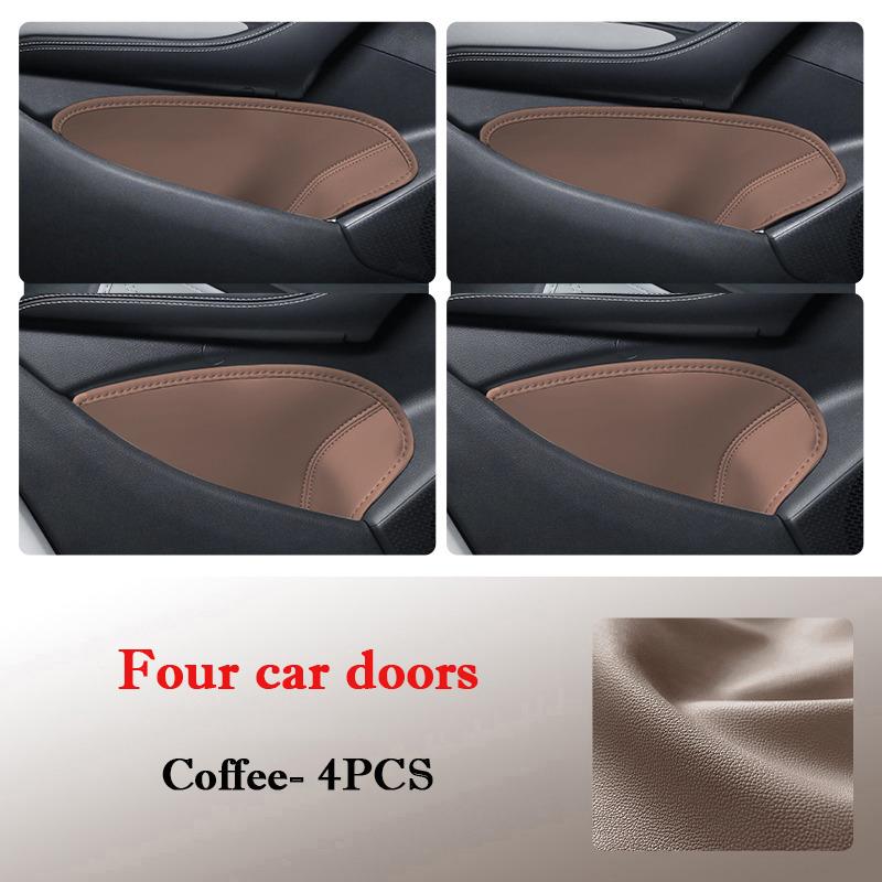 For BYD Sea Lion 05 DM-i 2026 2026 Car Door Slot Storage Barrel Leather Door Groove Mat Protective Pad Interior Accessories