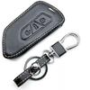 Leather Key Case Key Cover Keychain For VW Volkswagen Golf 8 MK 2021 2022 2023 2024 Skoda Octavia A8 SEAT Leon MK4 Accessories
