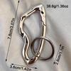 1PCS Zinc Alloy Mountaineering Belt Buckle Metal Essential Belt Icon Carabiner Waist Hanging Keychain Women Men Bag Pendant