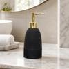 Resin Countertop Dispenser Bottle with Handaction Pump Ergonomic Frosted Soap
