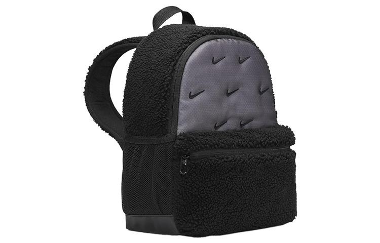 Nike Zip Closure Fabric Backpack Mini Men's Black