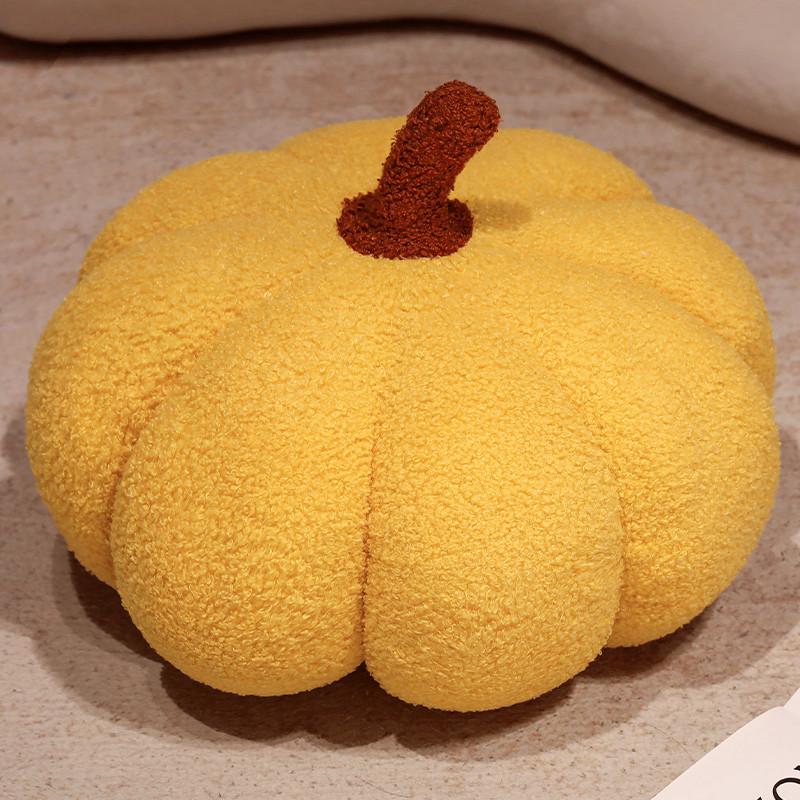 Cute Pumpkin Plush Toy Halloween Decorative Stuffed Creative Cushion Couch Sleeping Pillow Soft Comfortable Kids Baby Gift