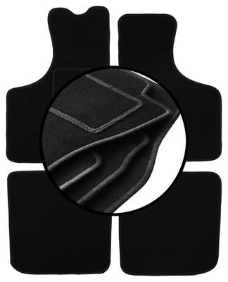 Set of Velour Floor Mats For: Skoda 100S / 100L Sedan (1969-1977)