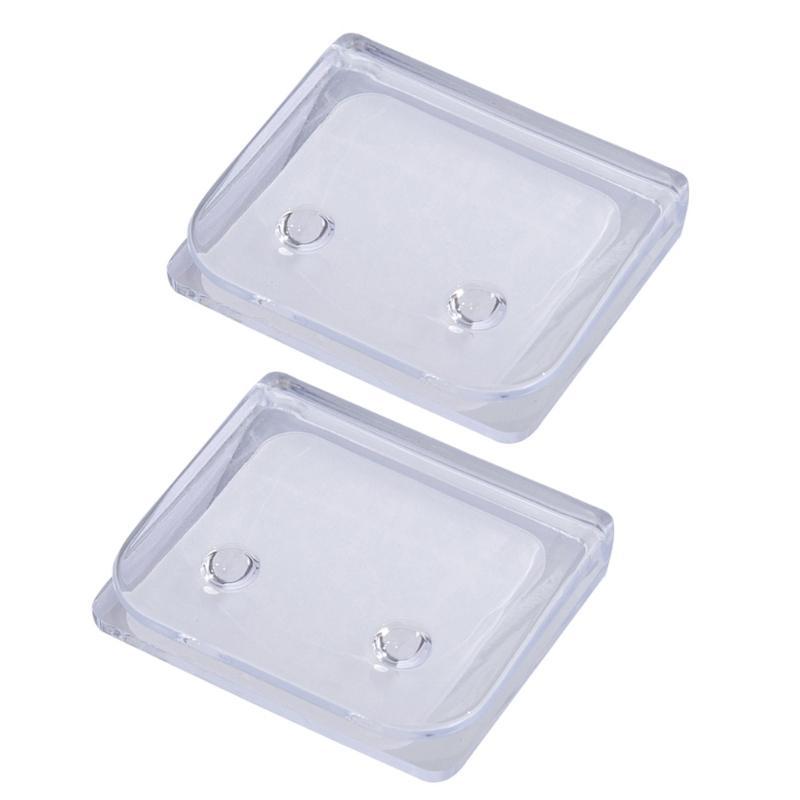 2/4/8Pcs Clear Shower Curtain Holder Splash Clips Wall Clamps for Shower Liners