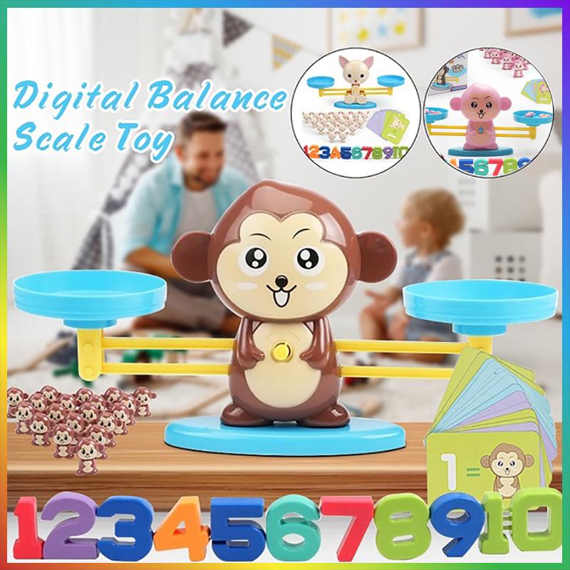 Monkey Balance Cool Math Game Aprendizaje divertido, juguete