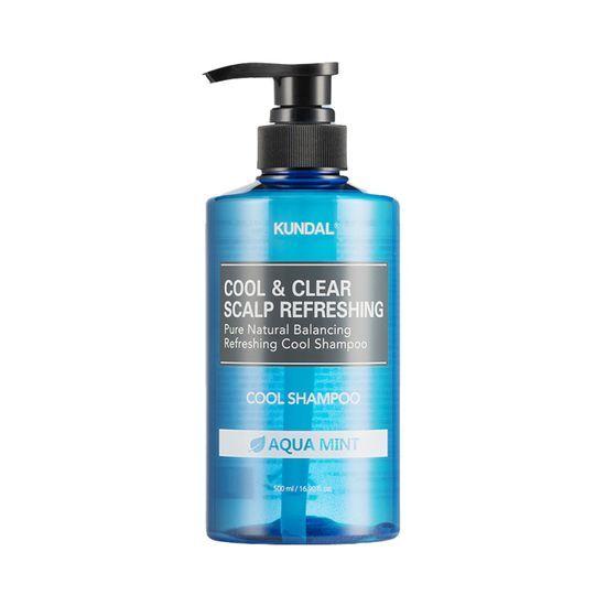 KUNDAL Cool & Clear Scalp Refreshing Cool Shampoo Aqua Mint 500ml