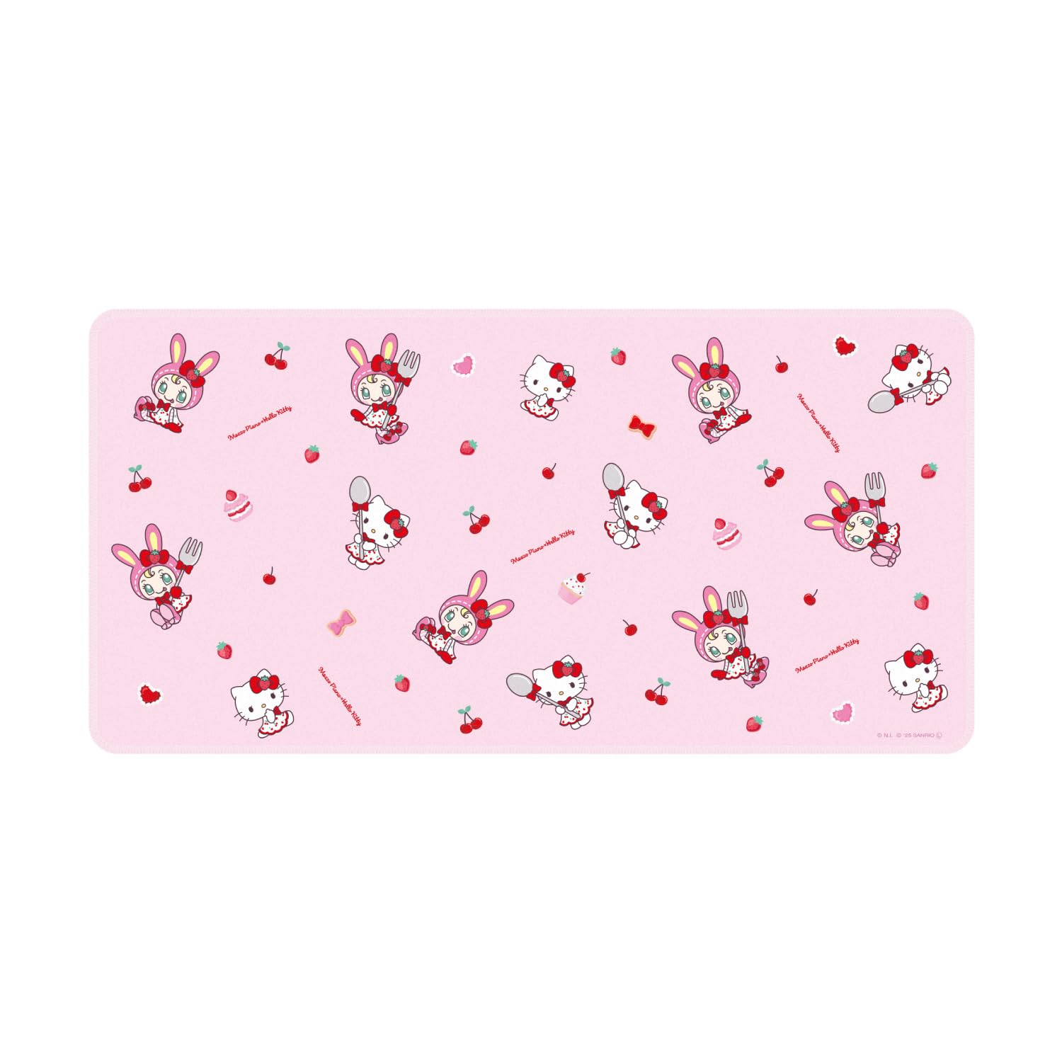 

Gourmandise Mezzo Piano x Hello Kitty Desk Mat Cherry SANCL-04B вишня