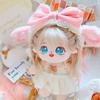 Niannyyhouse 20cm Plush Toy Clothes: Tweed Skirt Suit, Tiara, Jacket, Skirt, Backpack, Cotton Doll Accessories, Dress-Up