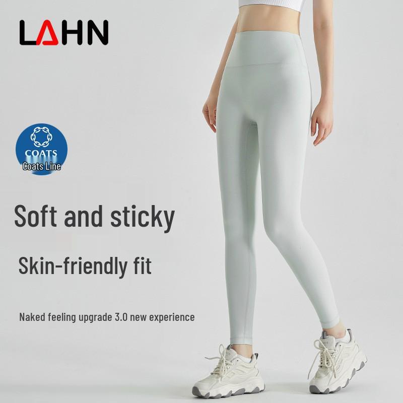 LAHN Damen Langarm Rundhals Knopfleiste Sportoberteil, Enganliegend, Hohe Elastizität, Antibakterielle Yoga & Fitnessbekleidung für den Winter